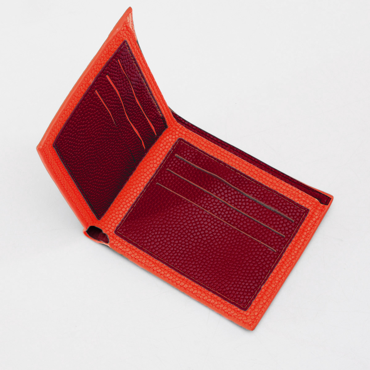 Basketball Wallet (Court Orange)