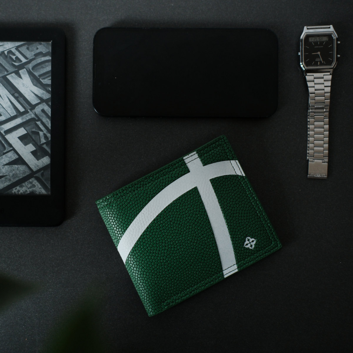 Basketball Wallet (Forest Green)